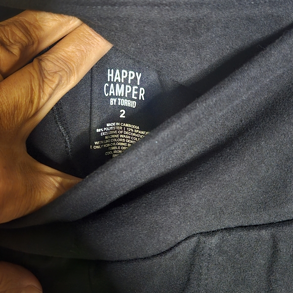 Torrid Black Happy Camper Hoodie And Pants Set - Picture 6 of 7